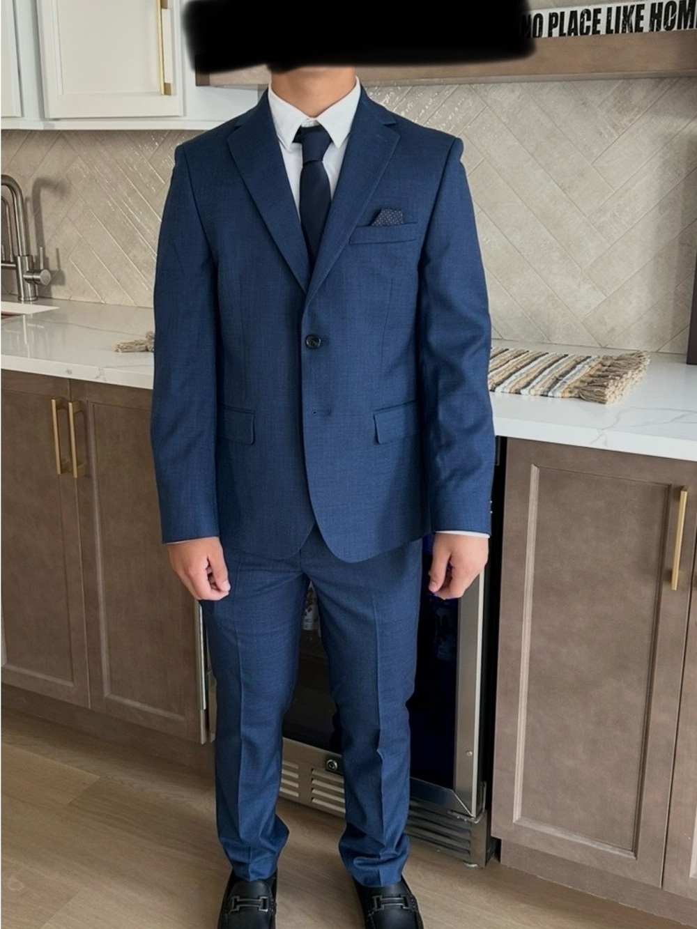 B by Brooks Brothers Classic Blue Two-Piece Suit